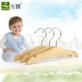 eco friendly baby wooden garment hanger